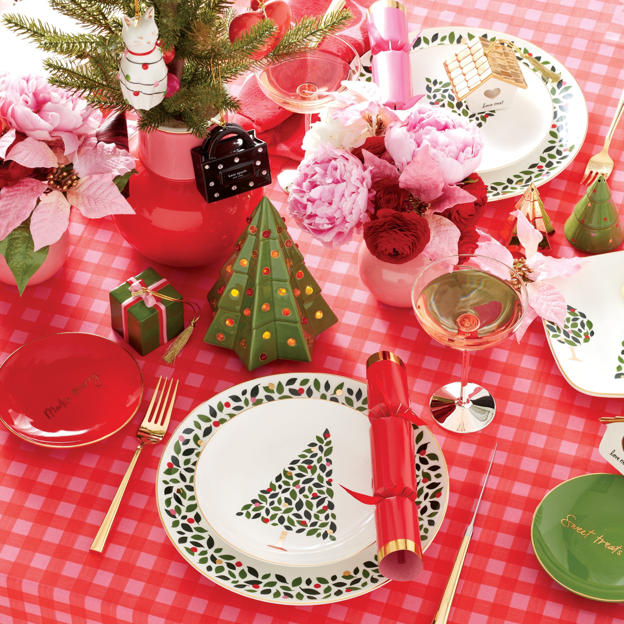Be Jolly Color Tidbit Plates - Set of 4 - Image 2