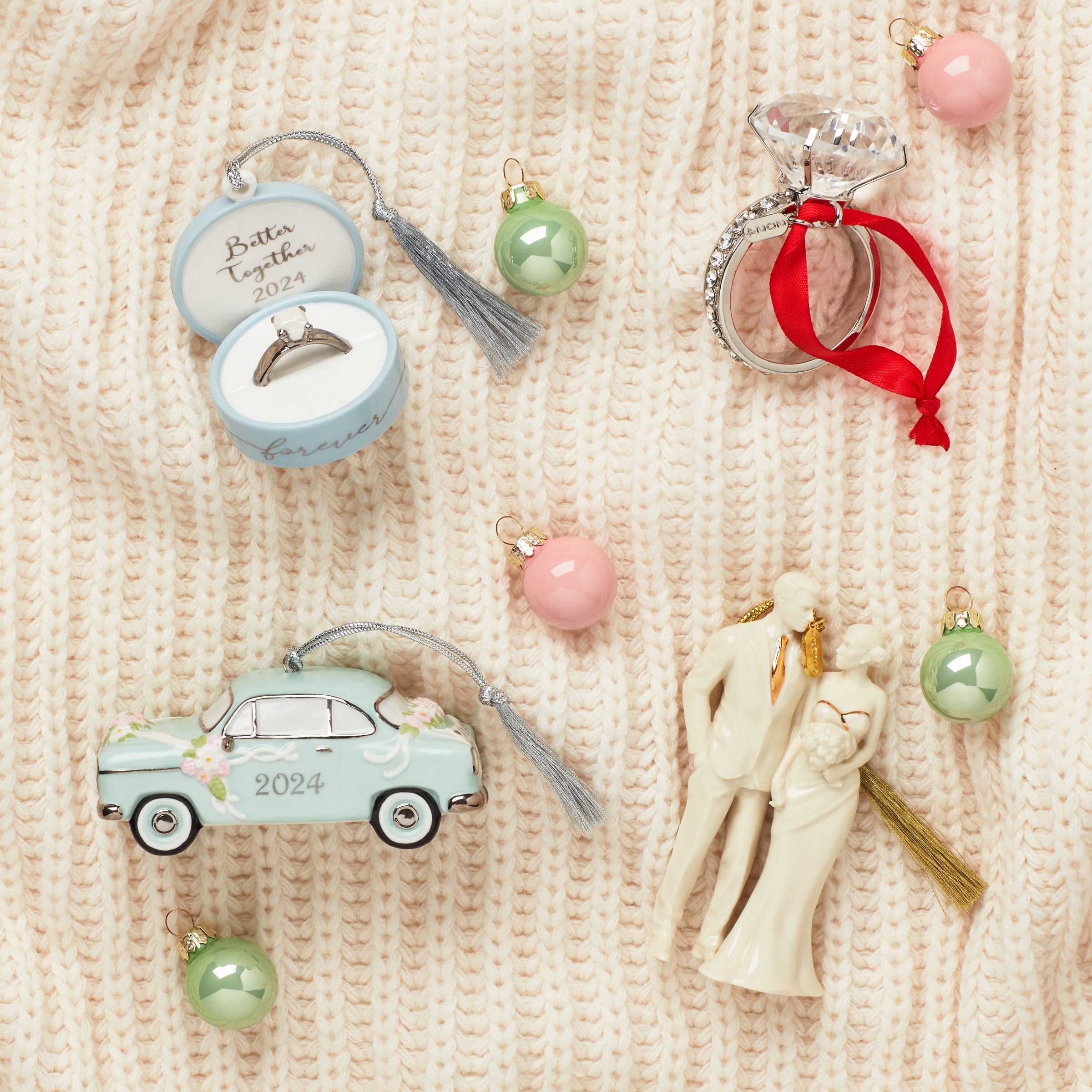 2024 Engagement Ring Ornament - Image 3