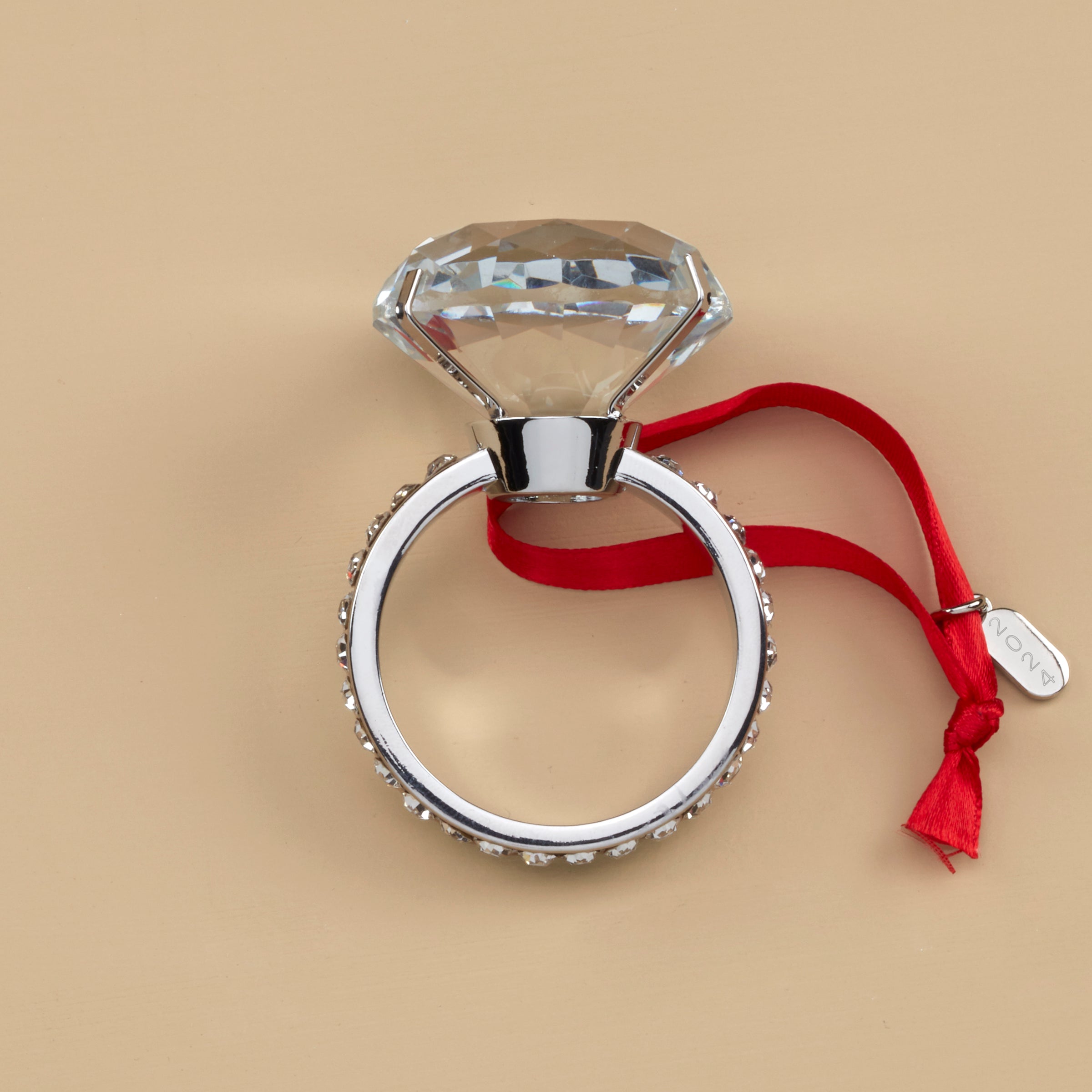 2024 Engagement Ring Ornament - Image 2